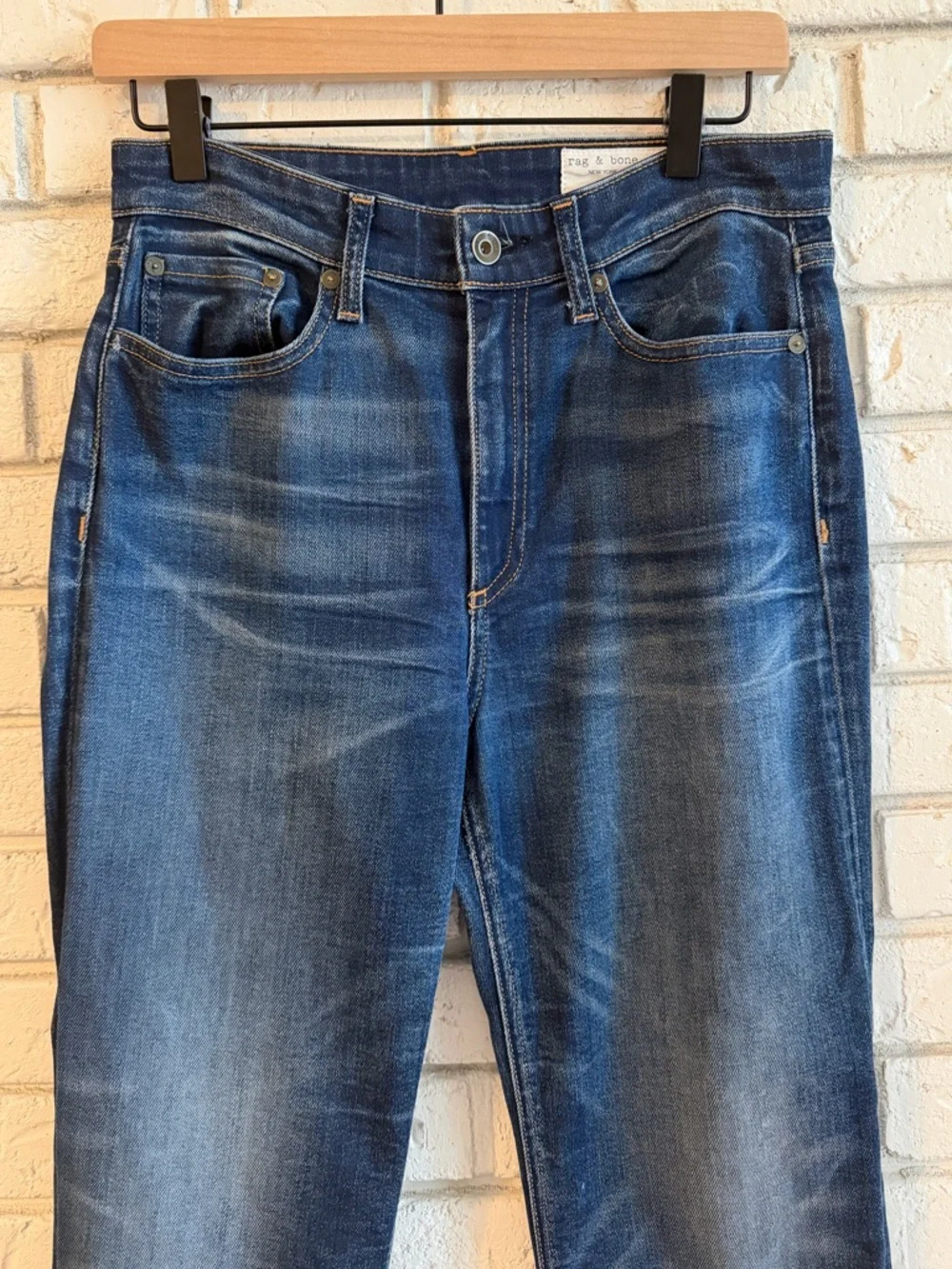 rag & bone Nina High Rise Ankle Cigarette Jeans | Size 27 - Picture 4 of 8